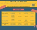 sport en cultuurpret maand november